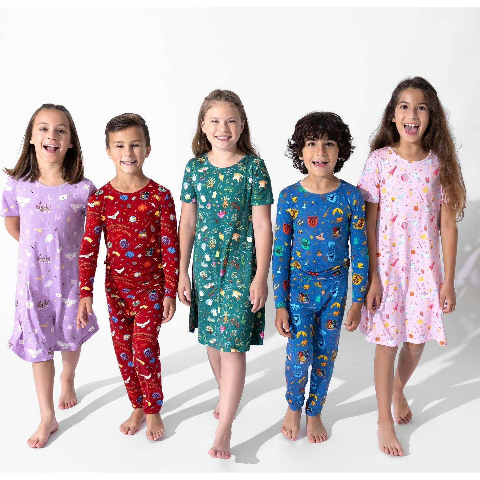 Hedwig's Magical Mail Bamboo Girls' Short Sleeve Dress