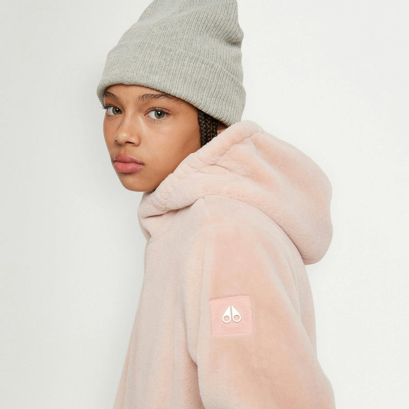 MOOSE KNUCKLES Simcoe Reversible Bunny Jacket - Dusty Rose