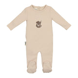 Star Gazer Round Neck Long Sleeve Footie