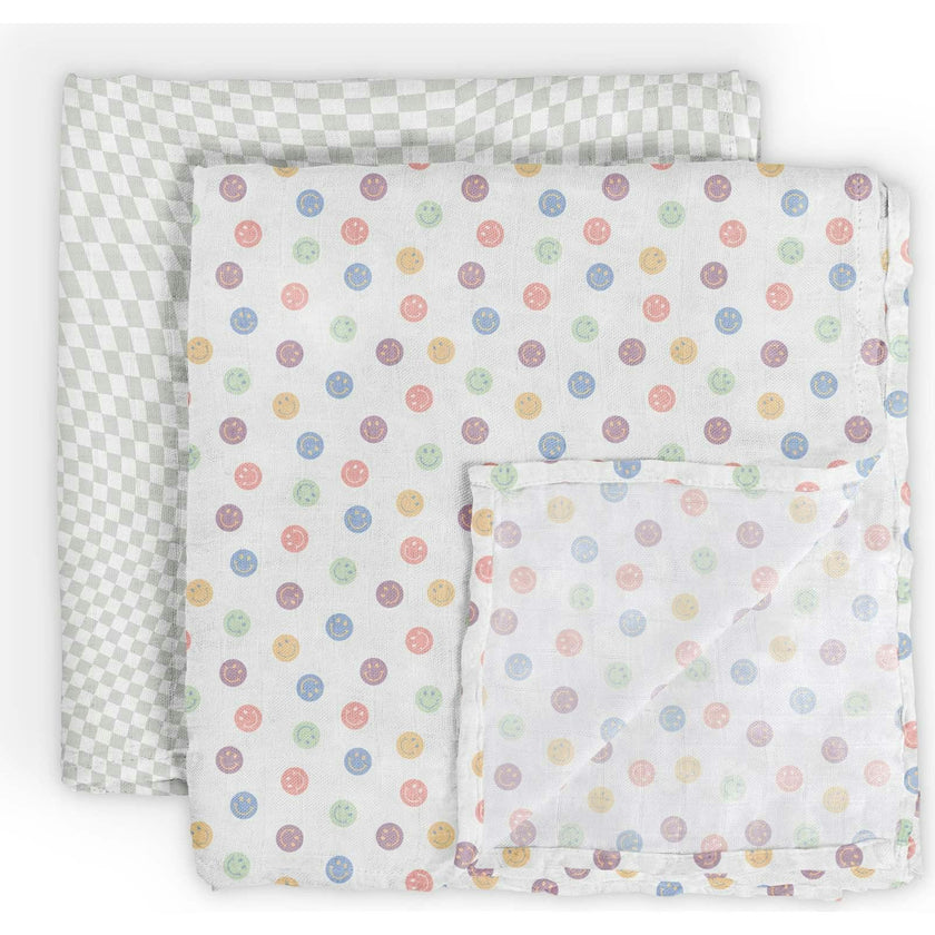 JuJuBe × Studio Oh! Printed Swaddle Blanket Sets