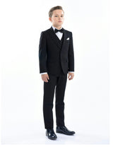 Black Peak Lapel Tuxedo Set
