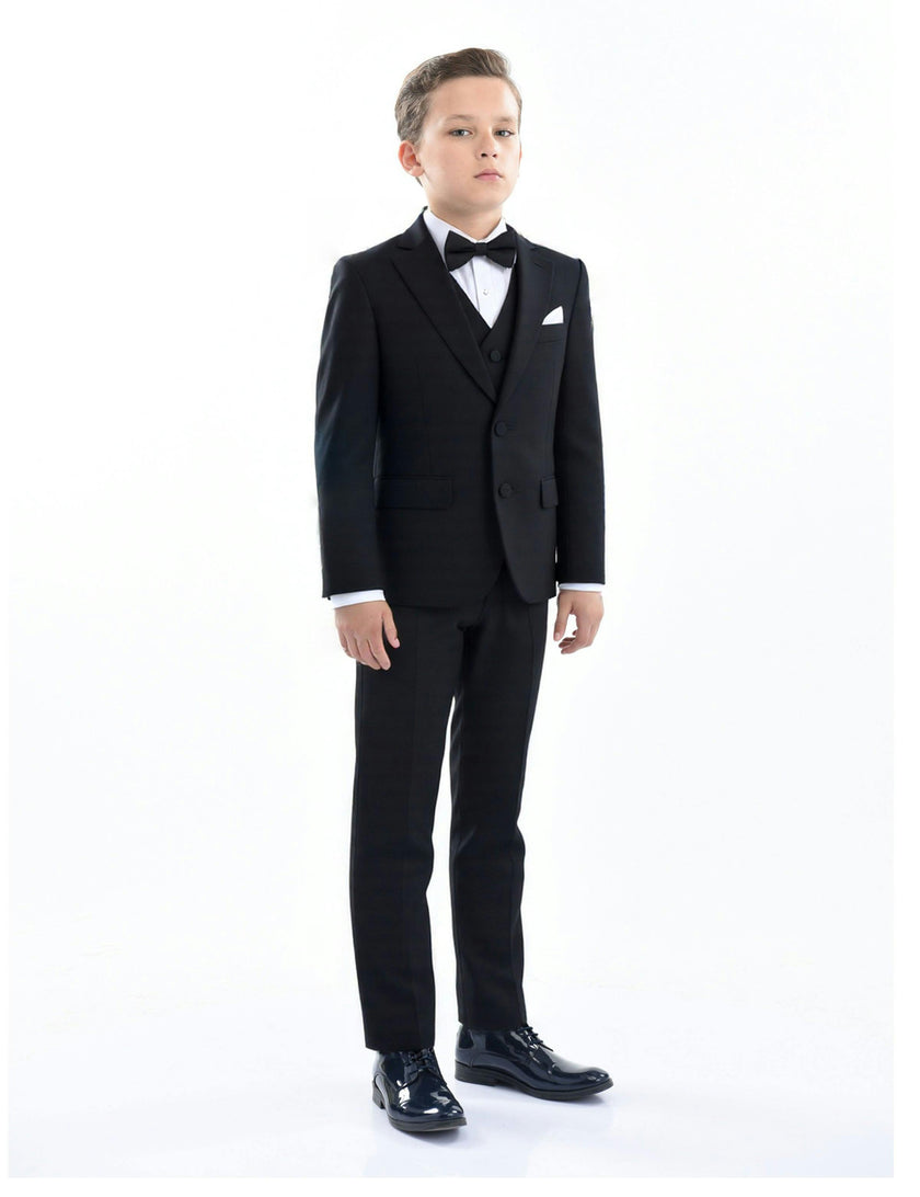 Black Peak Lapel Tuxedo Set