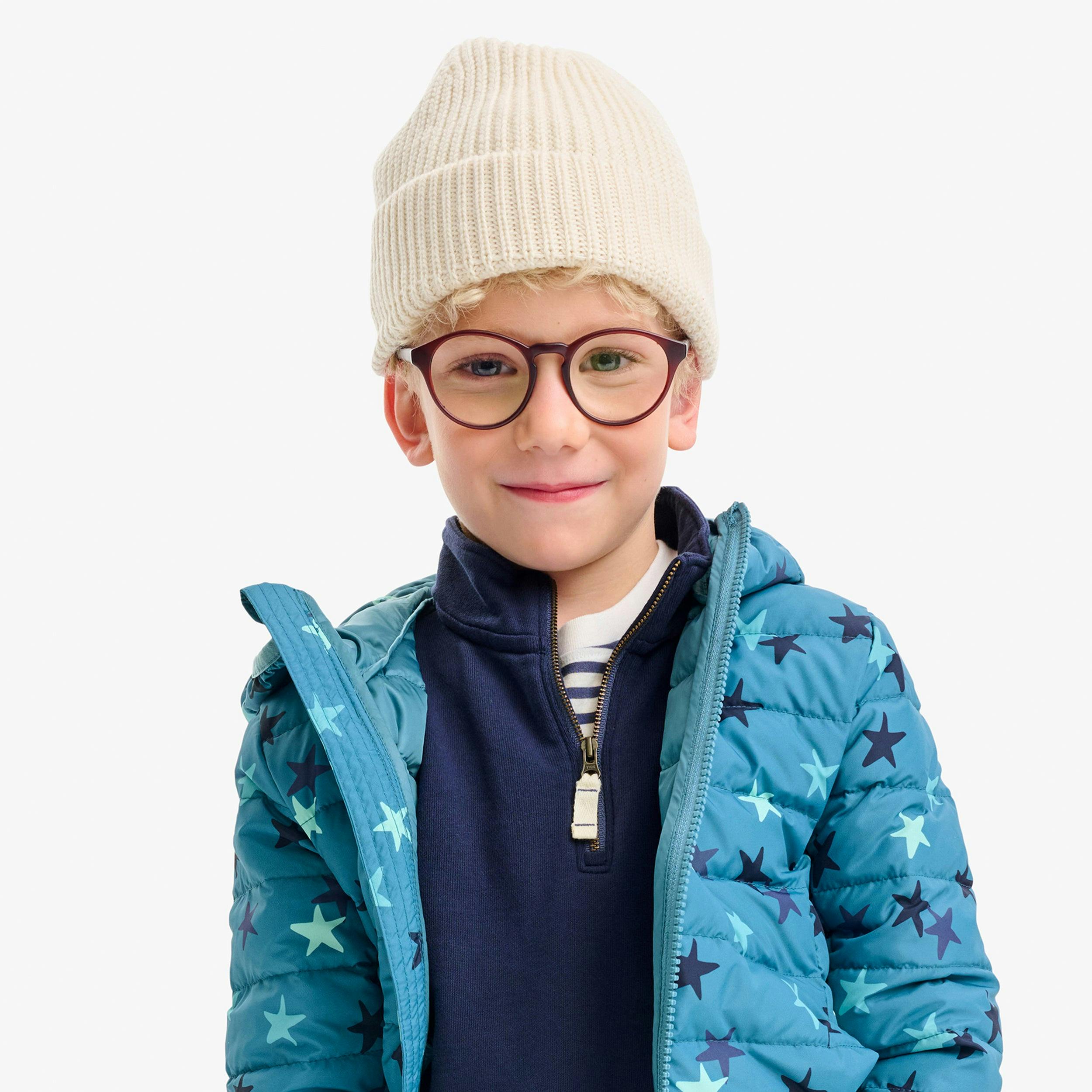 Kids cotton beanie