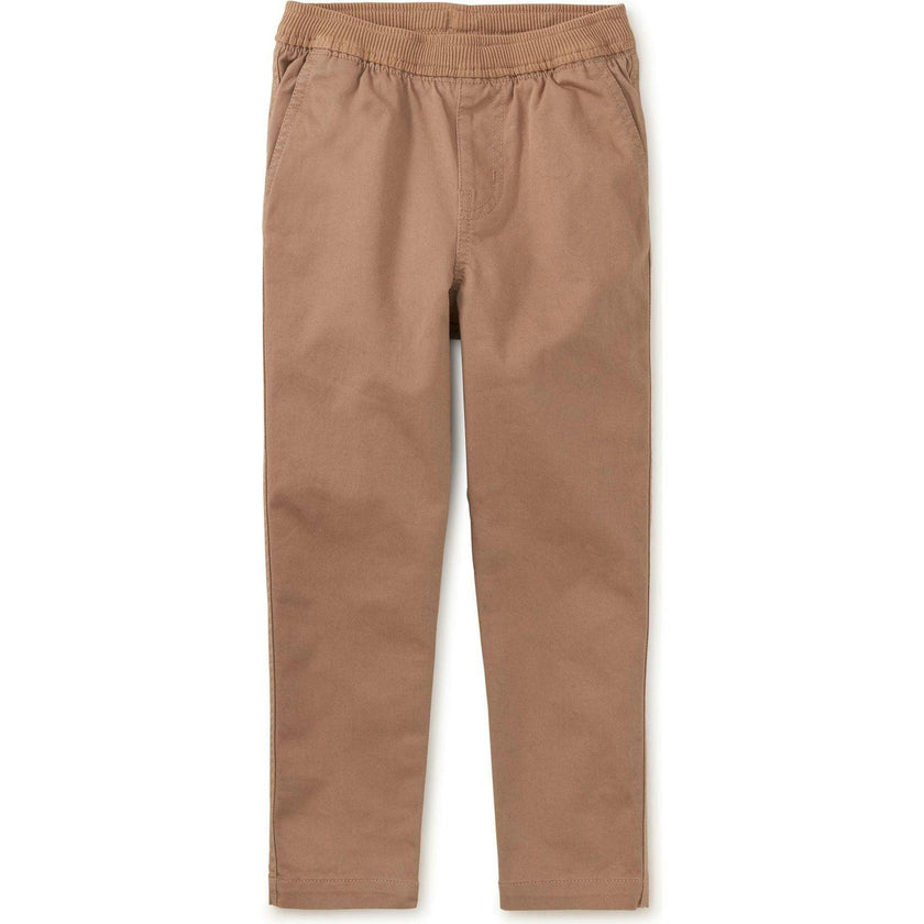 Timeless Stretch Twill Pants, Brown