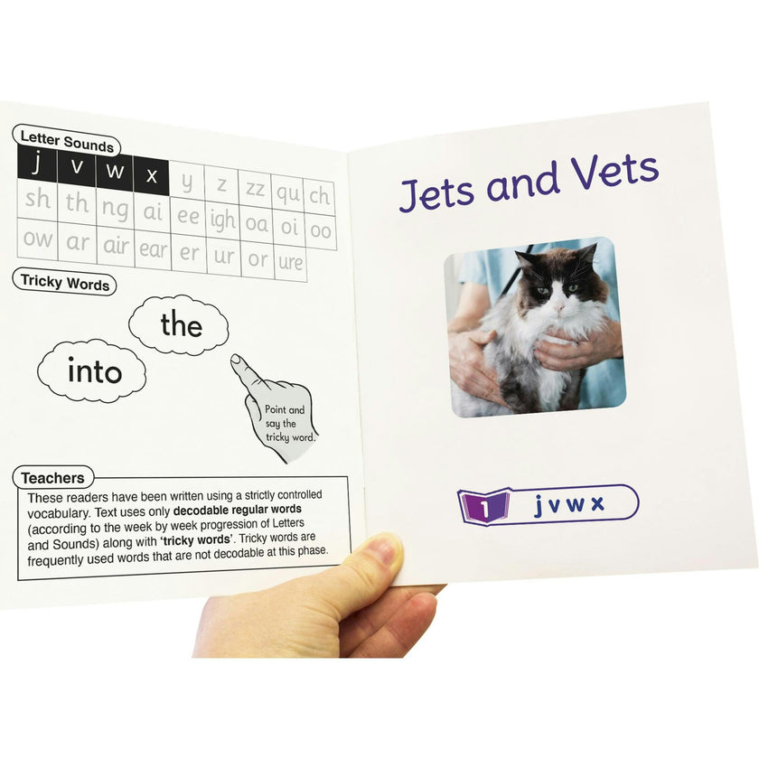 Letters & Sounds Phase 3 Set 2 Non-Fiction Educational Learning Set