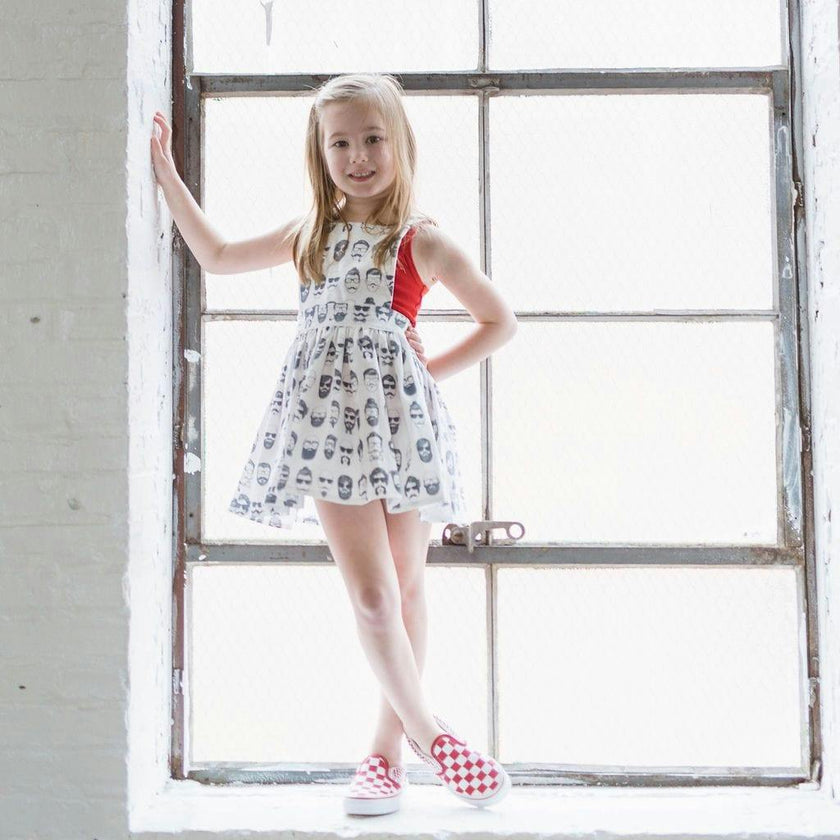 Pinafore Dress in Beatnik