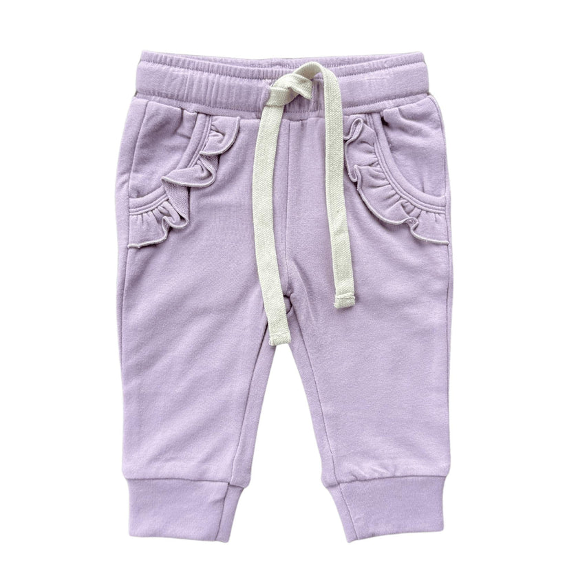 Girl's Joggers in Mauve