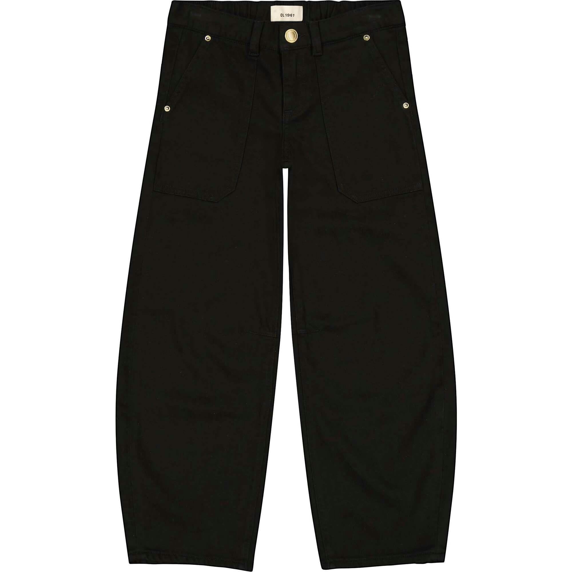 Lilia Barrel Pull-On Jeans |  Flax