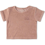 Organic Terry Tee & Shorts Set - Clay