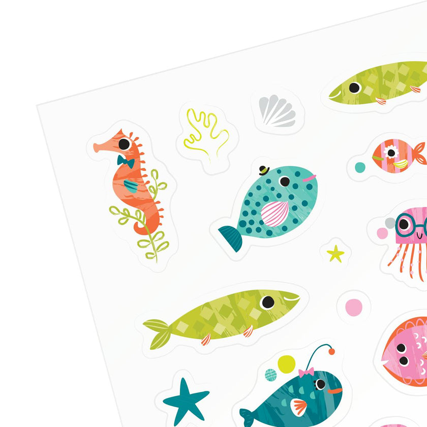 Stickiville Ocean Buddies Stickers - Vinyl