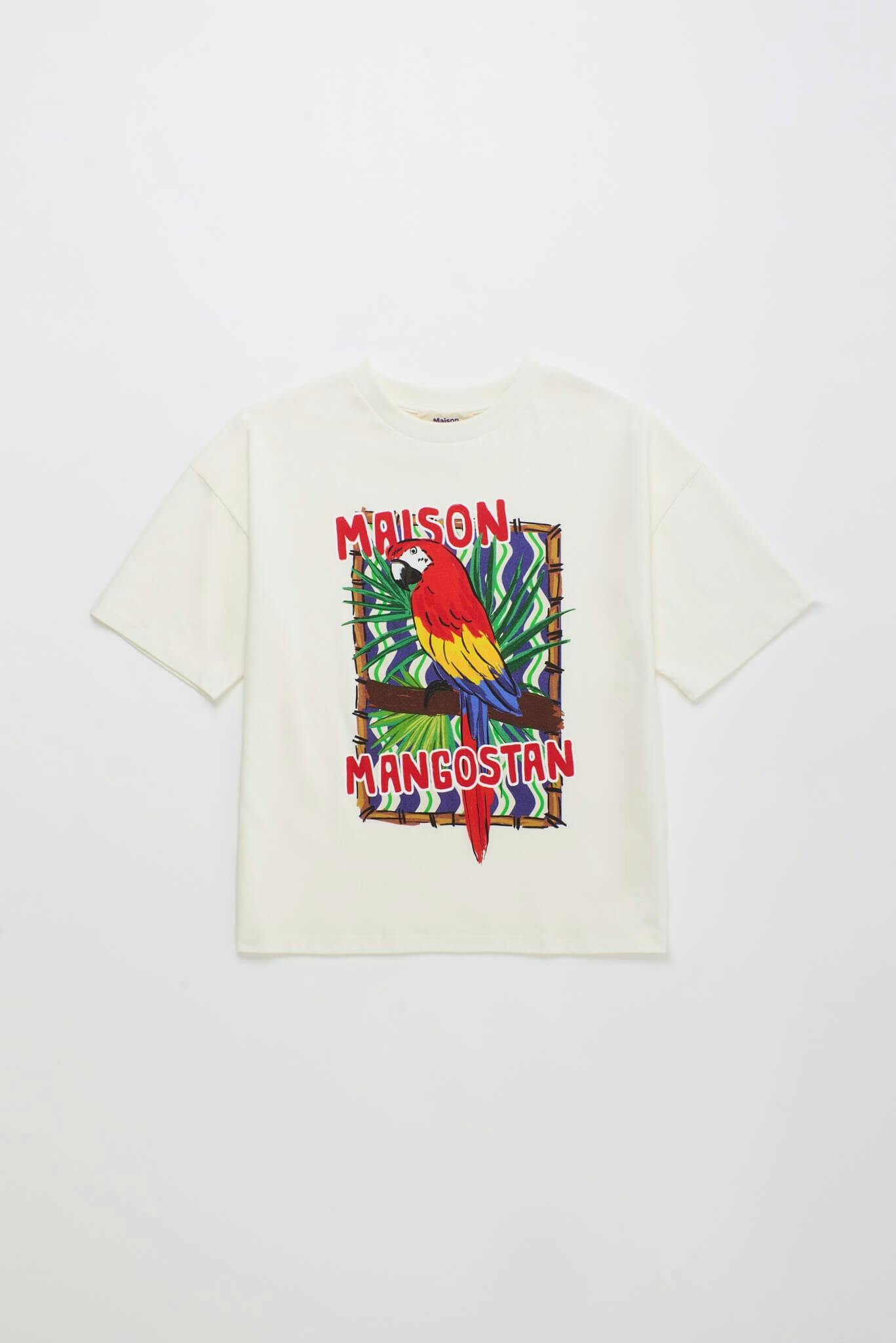 LOROS T-SHIRT CLOUDY WHITE