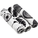 Plant Print Muslins Burp Cloths