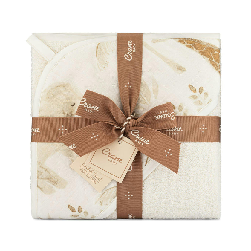 Kendi Safari Animal Hooded Baby Bath Towel