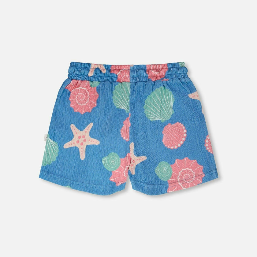 Crinkle Jersey Shorts