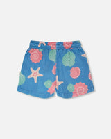 Crinkle Jersey Shorts