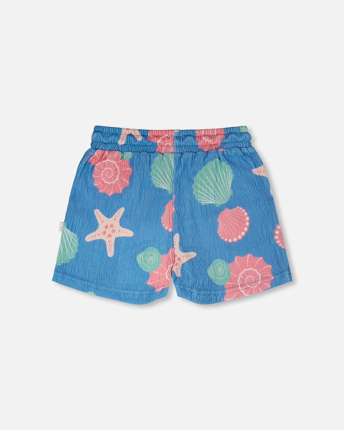 Crinkle Jersey Shorts
