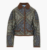 The Dax Jacket - Olive Equestrian Scarf