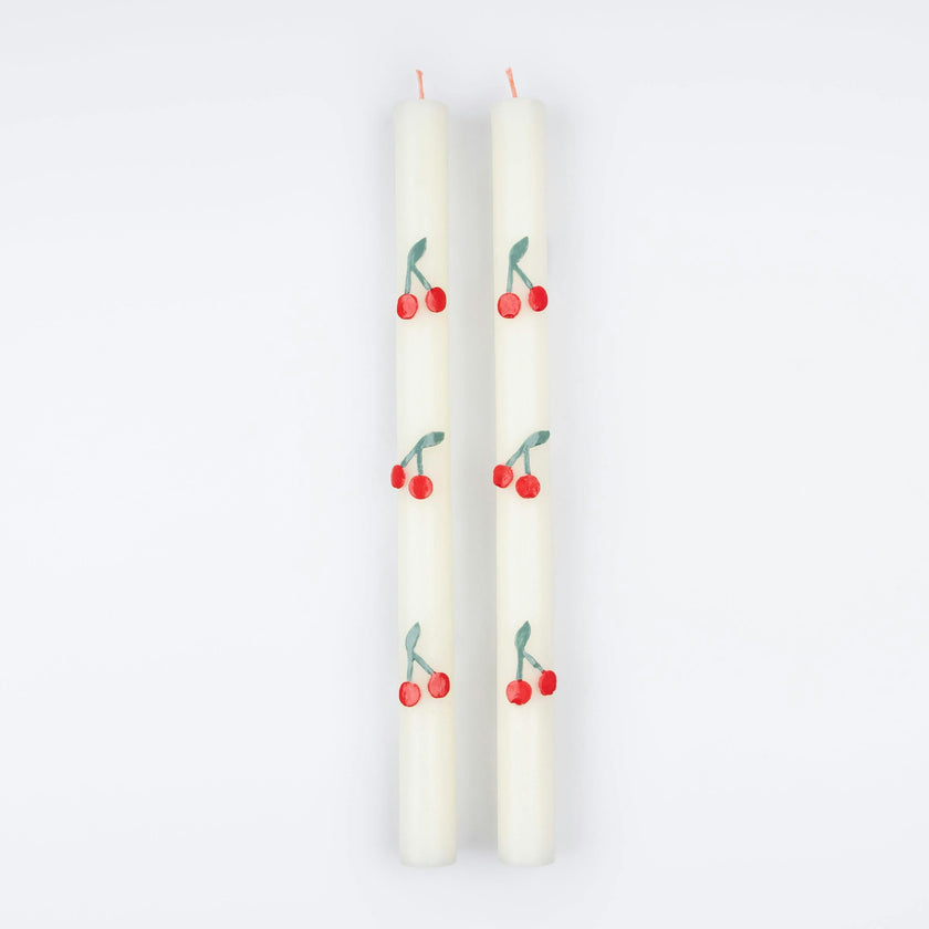 Cherry Table Candles