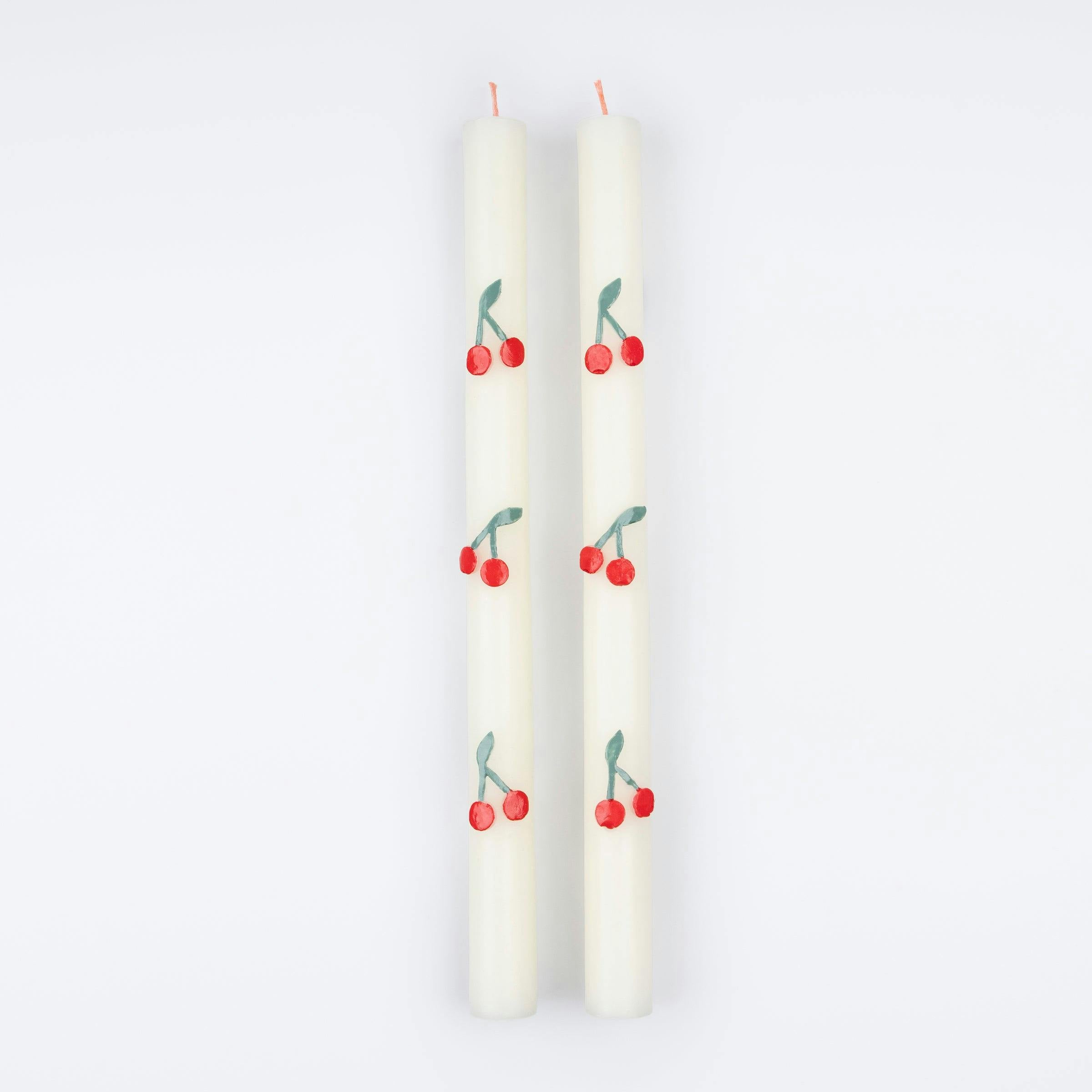 Cherry Table Candles