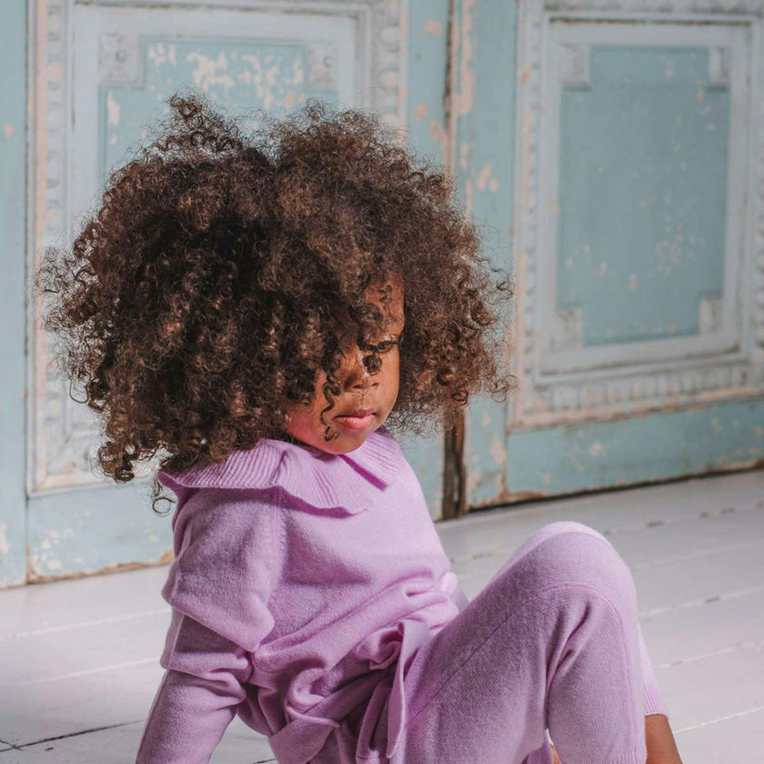 Peter Pan Collared Jumpsuit | 100% Cashmere