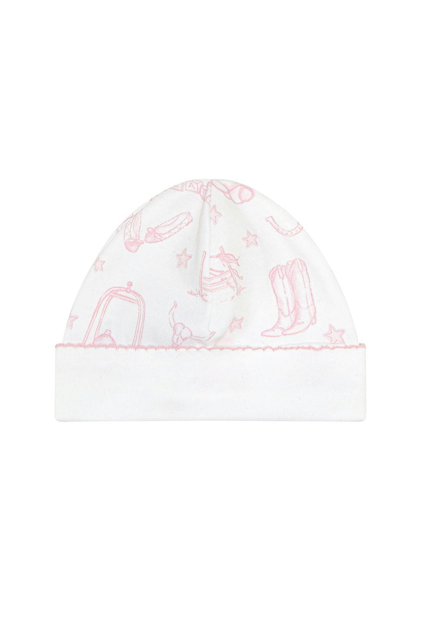 Pink Lone Star Toile Hat