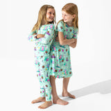 Gabby's Dollhouse: Cat Francisco Bamboo Girls' Short Sleeve Dress