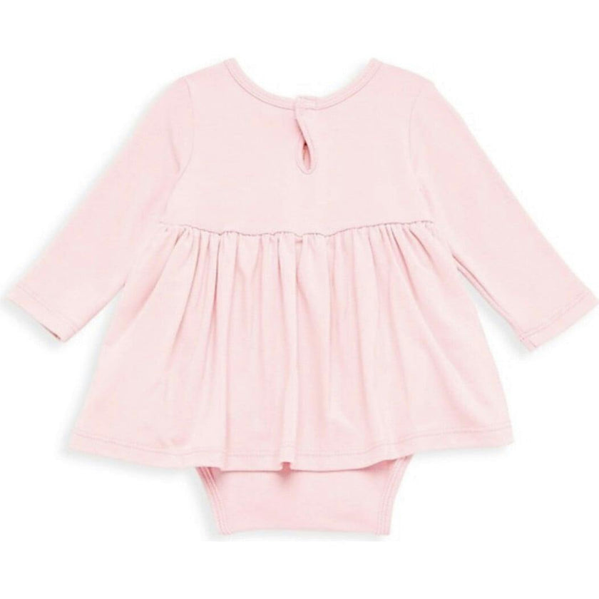 Long Sleeve Bubble Romper With Easter Embroidery