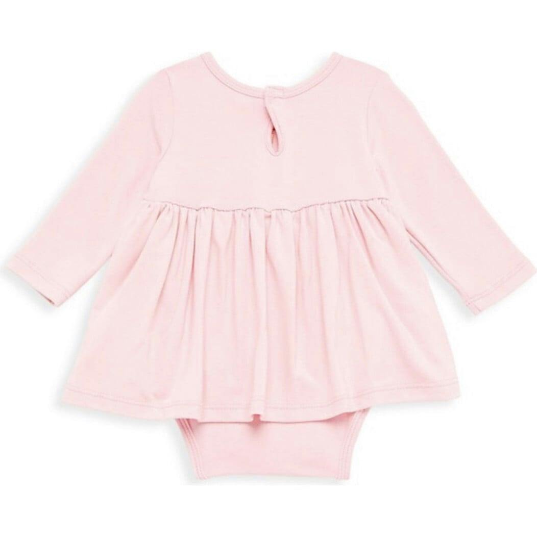 Long Sleeve Bubble Romper With Easter Embroidery
