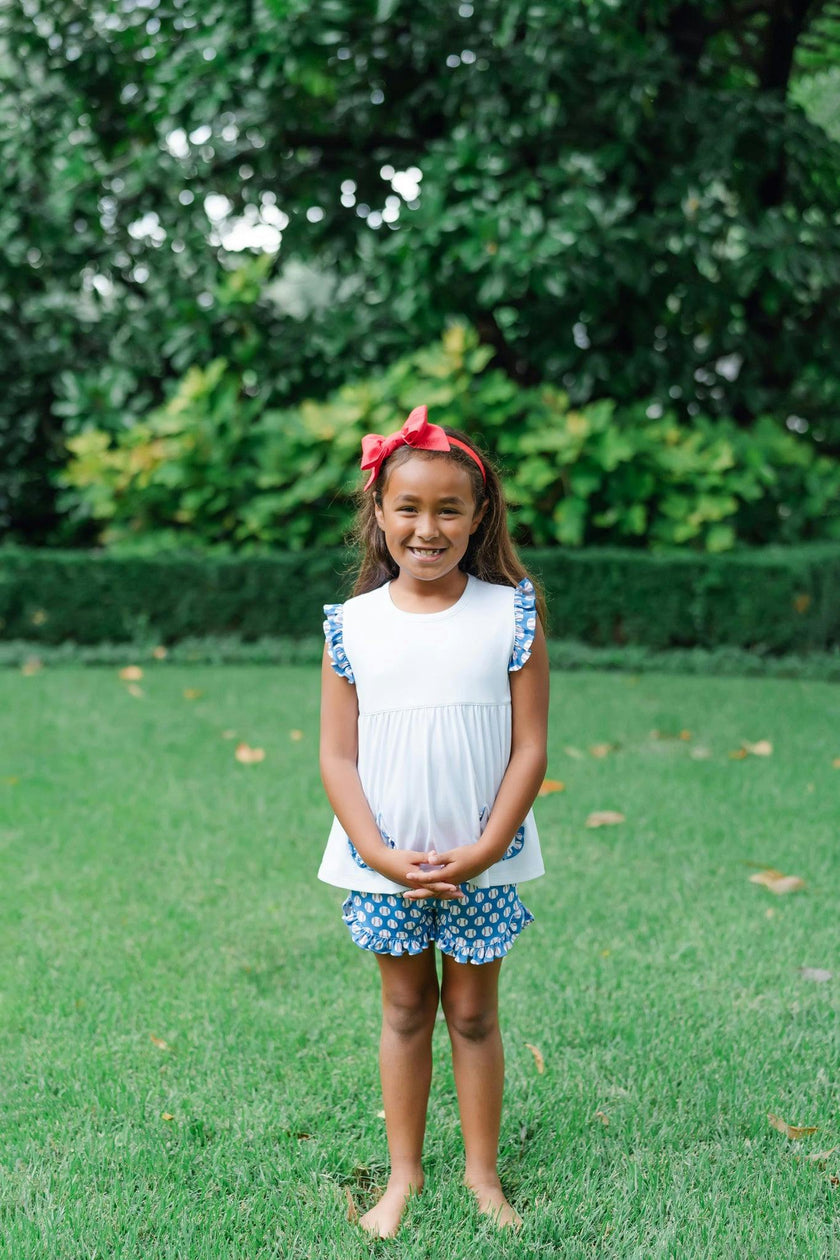 Gentry Girls' Short Set Baseball Grand Slam