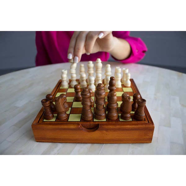BrainCandy Wooden Chess
