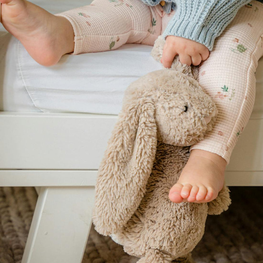 Organic Cotton Waffle Legging in Birds
