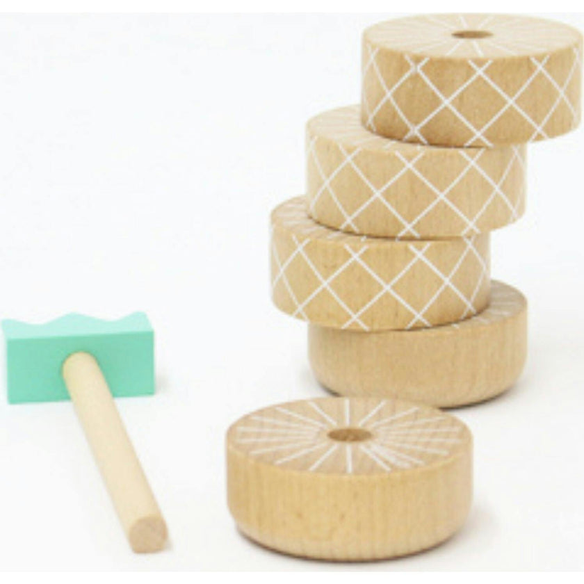 Aloha pineapple topple game & stacker