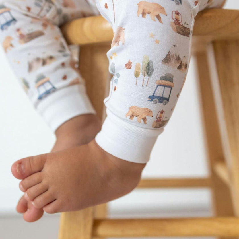 Forest Adventure Pima Baby Pajama