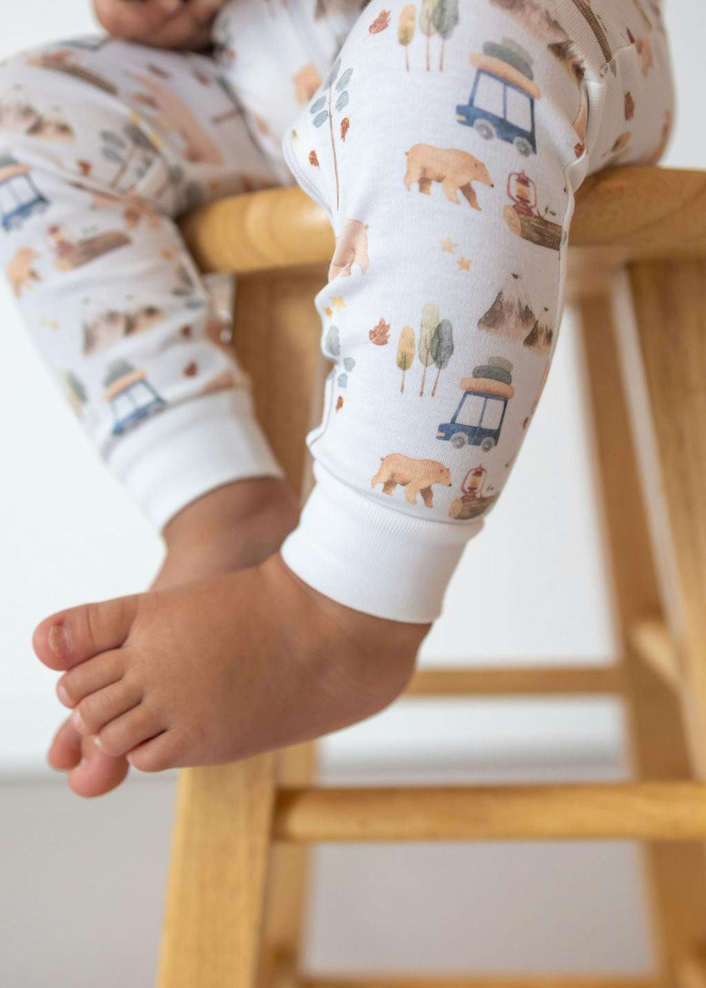 Forest Adventure Pima Baby Pajama