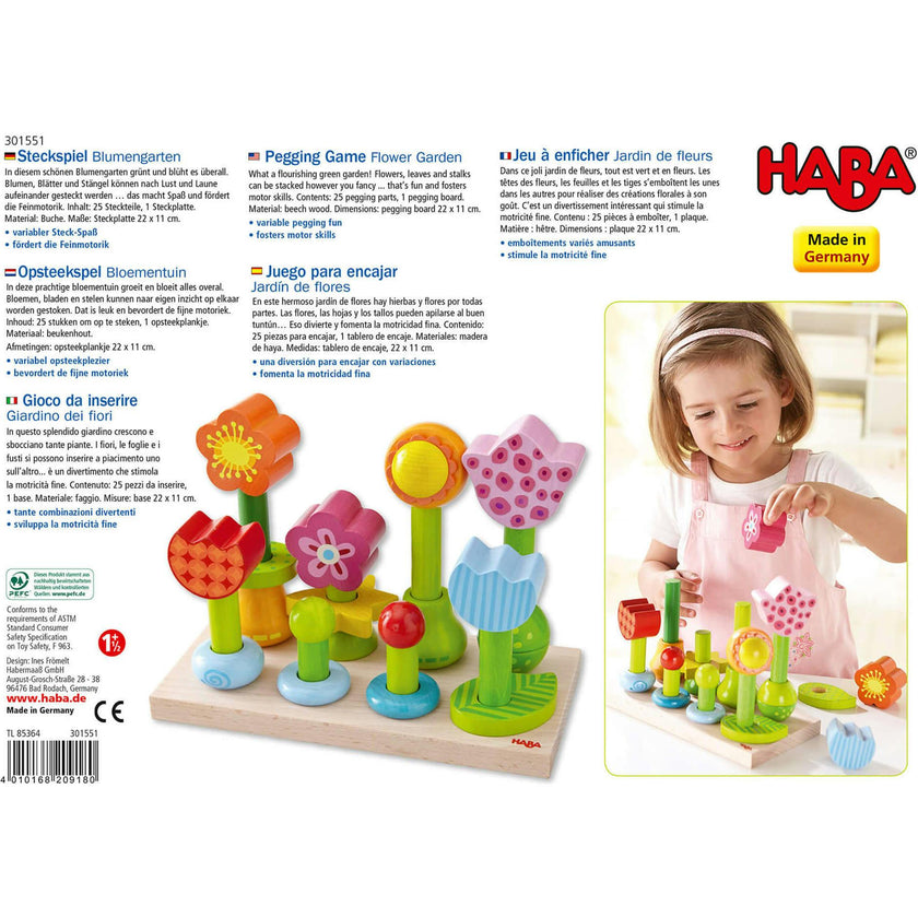 Flower Garden Stacking & Sorting Toy