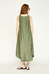 Cassis Dress in Dill