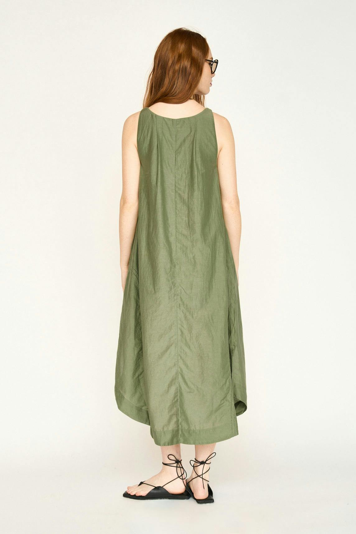 Cassis Dress in Dill
