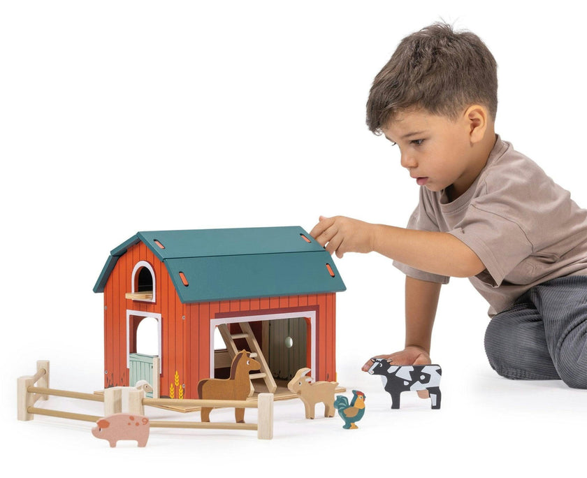 Big Red Barn Playset