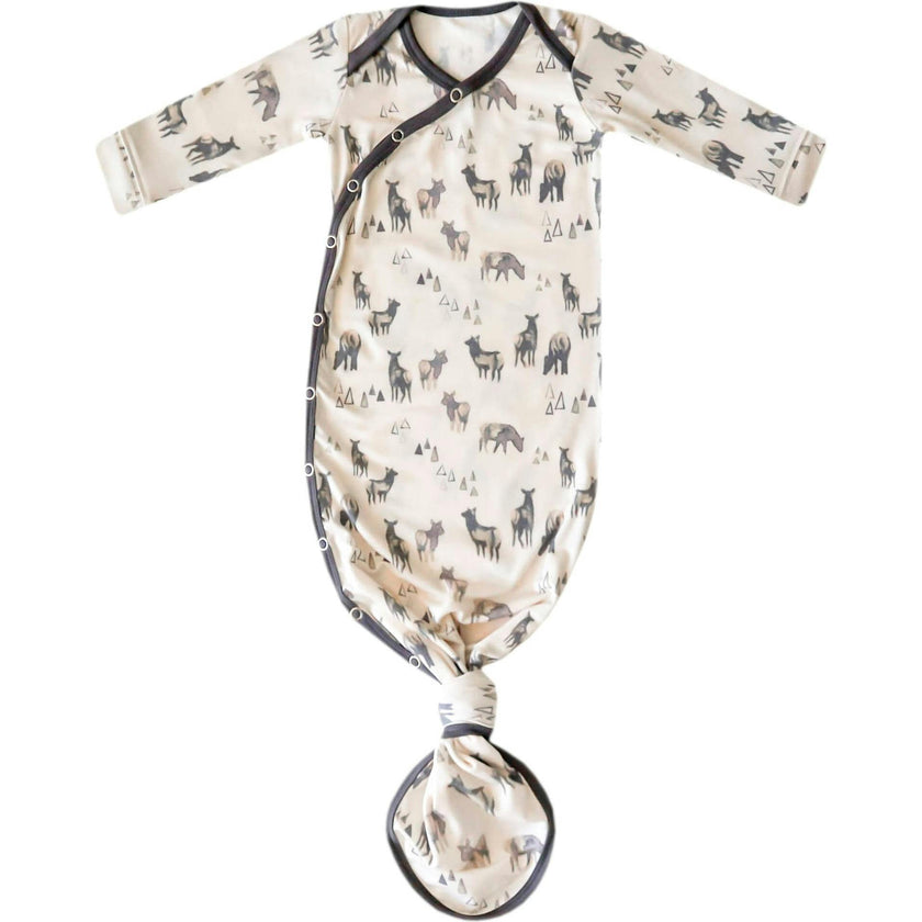 Cody Newborn Knotted Gown