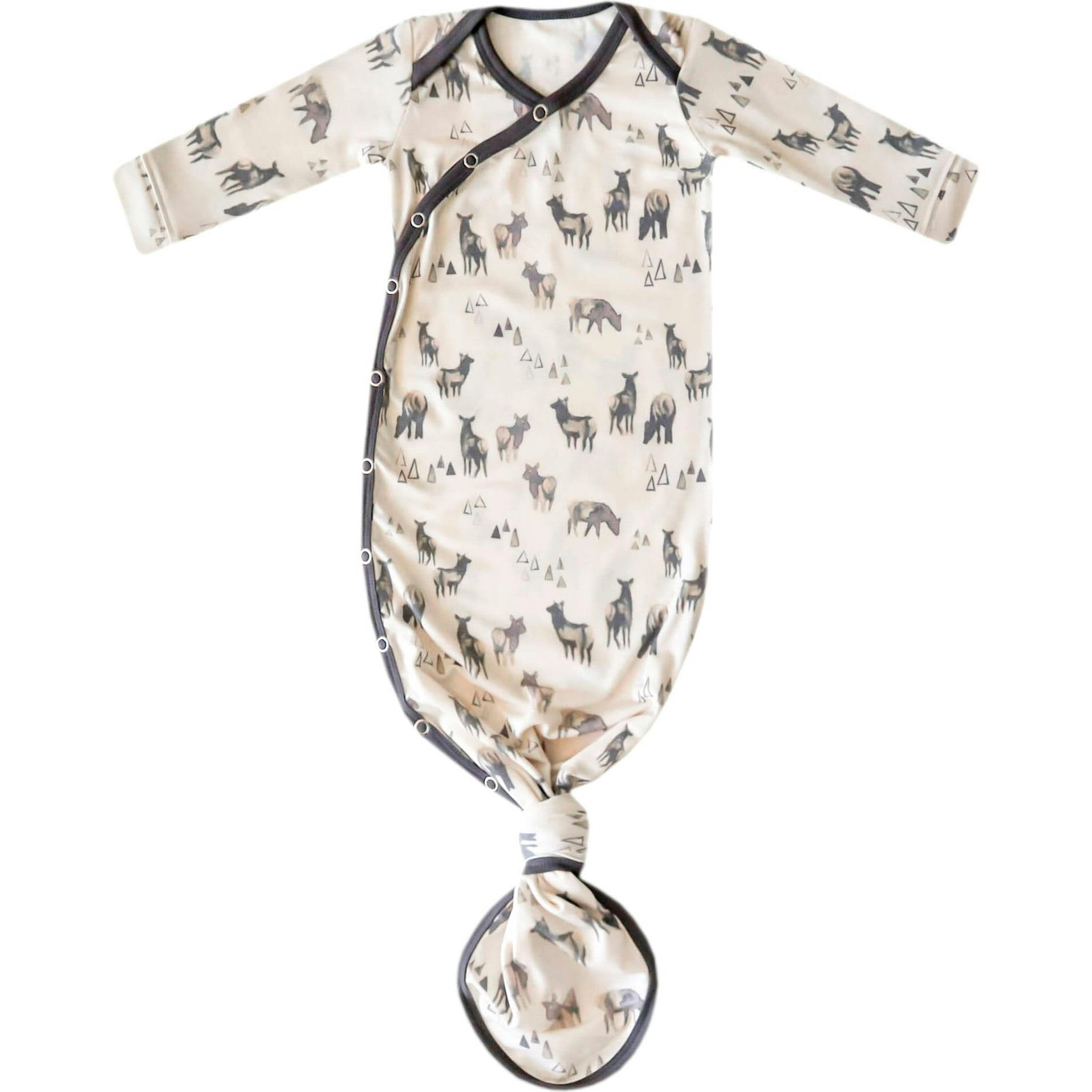 Cody Newborn Knotted Gown