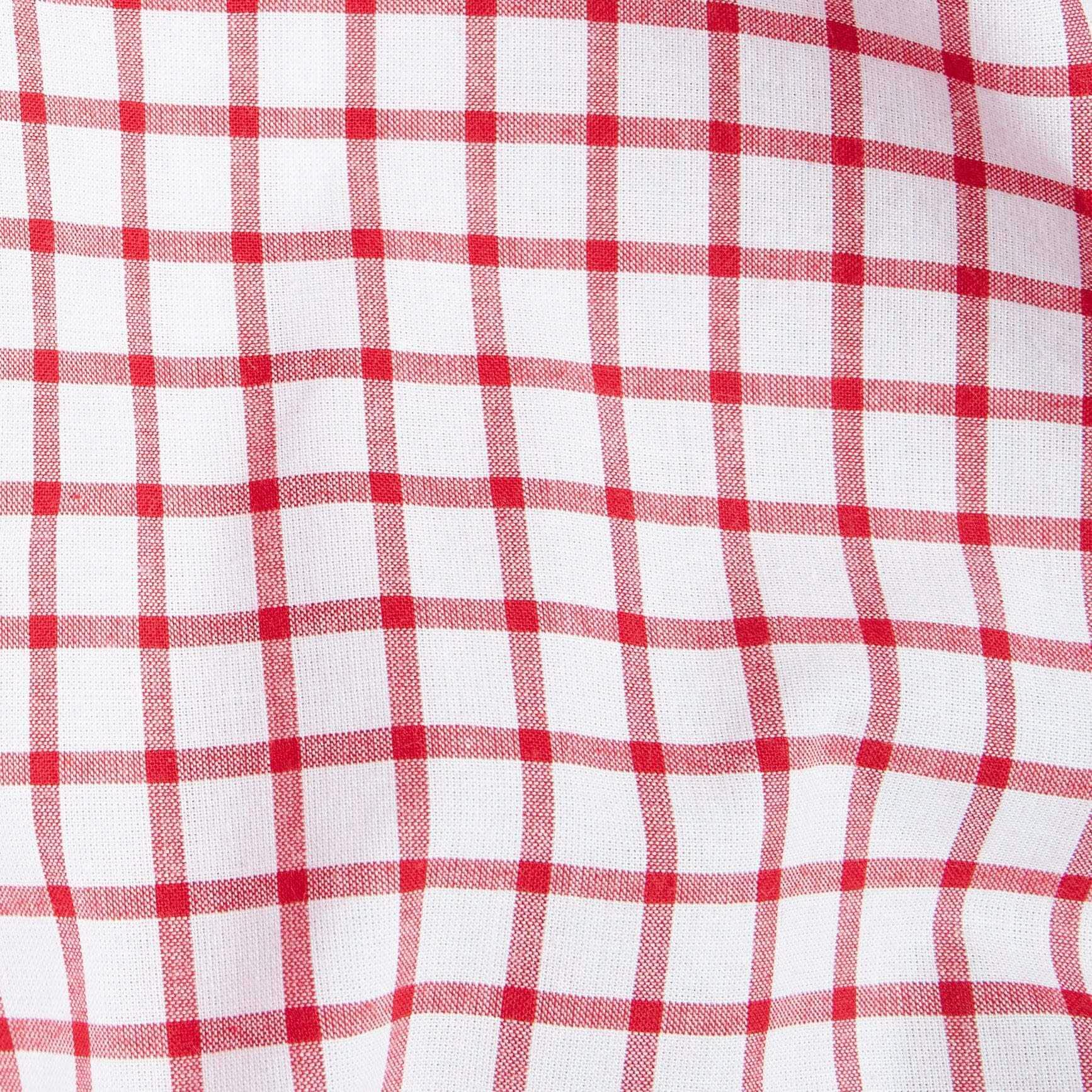 Louis Sunsuit - Red Windowpane