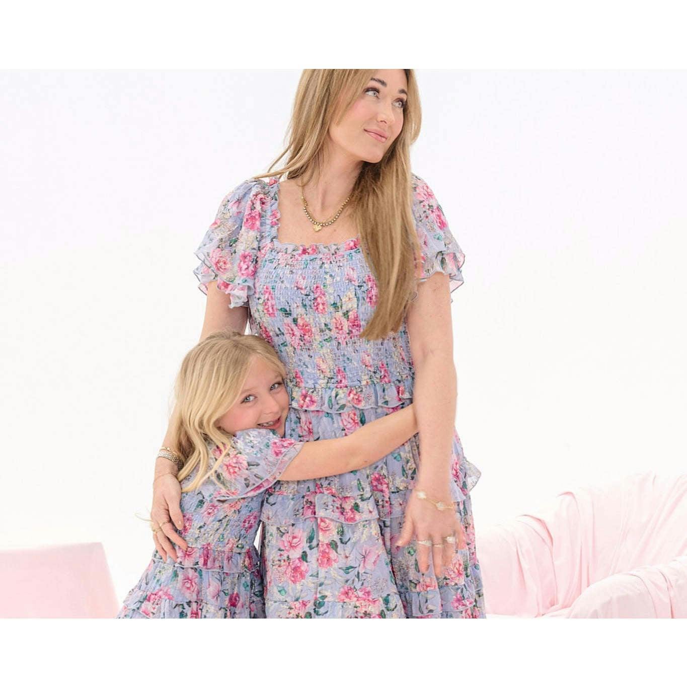 Winnie Dress in Peony Blossoms