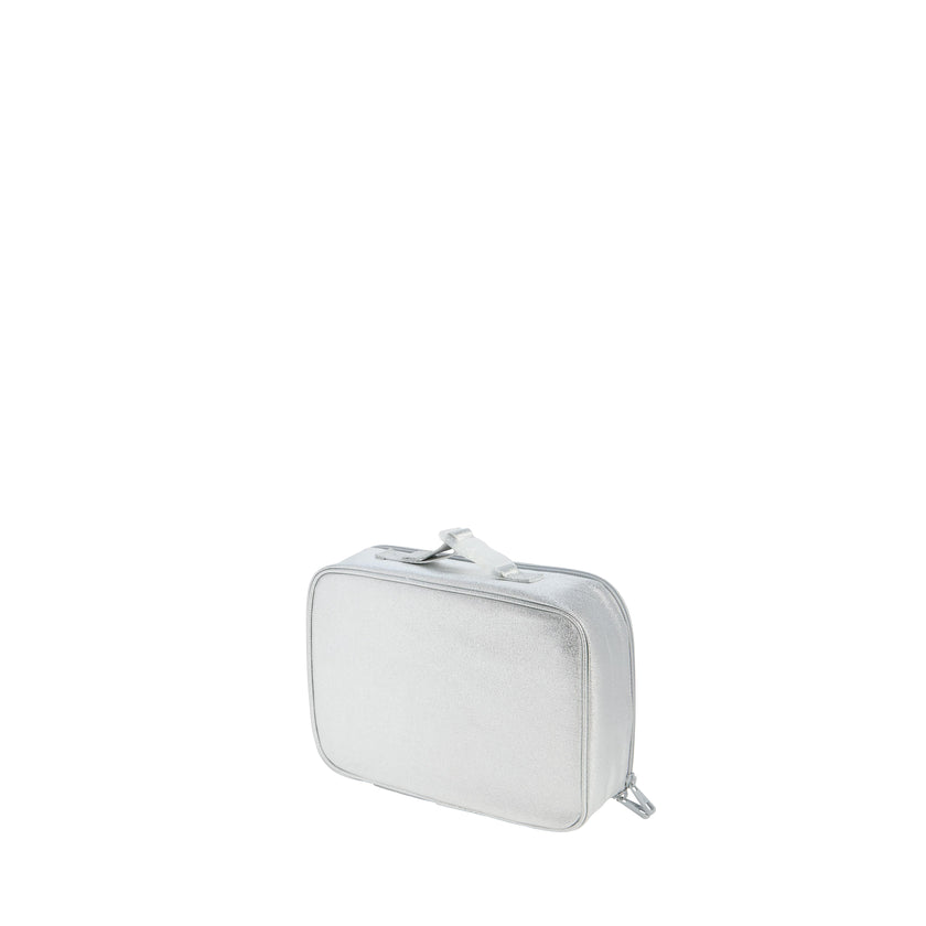 Rodgers Lunch Box, Blue Checkerboard