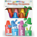 Rainbow Sorting Crayons