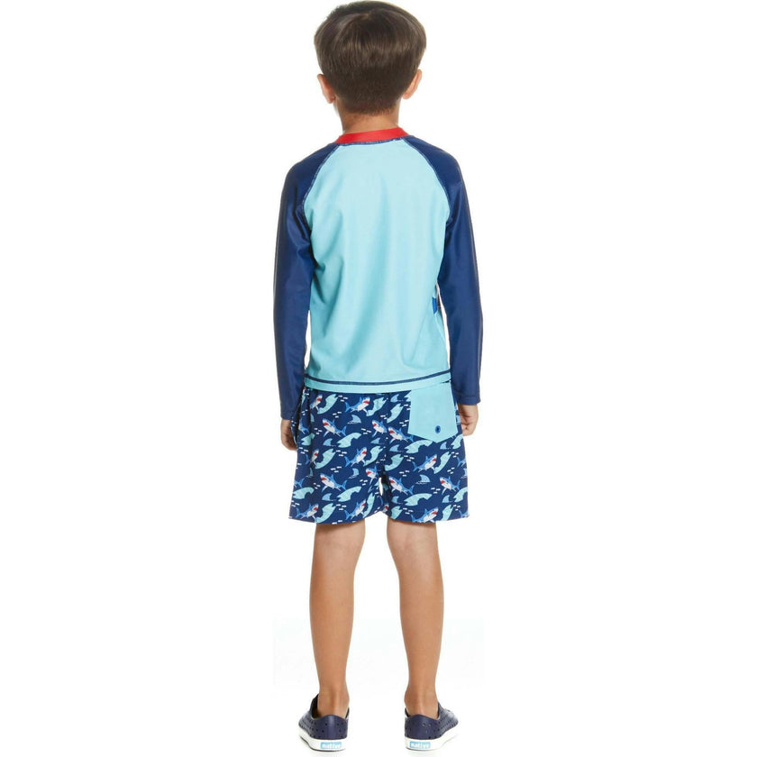 Raglan Rashguard and Boardshort Set