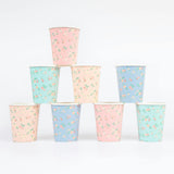 Vintage Ditsy Cups
