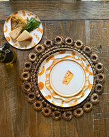 Pecorino Dessert Plate Set - Gold