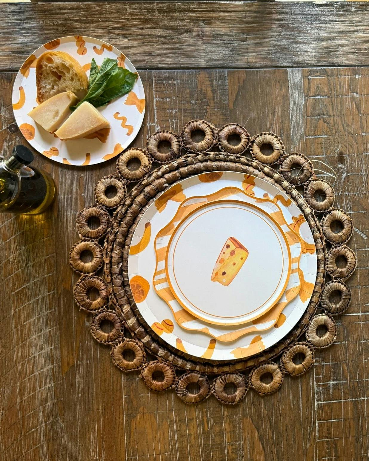 Pecorino Dessert Plate Set - Gold
