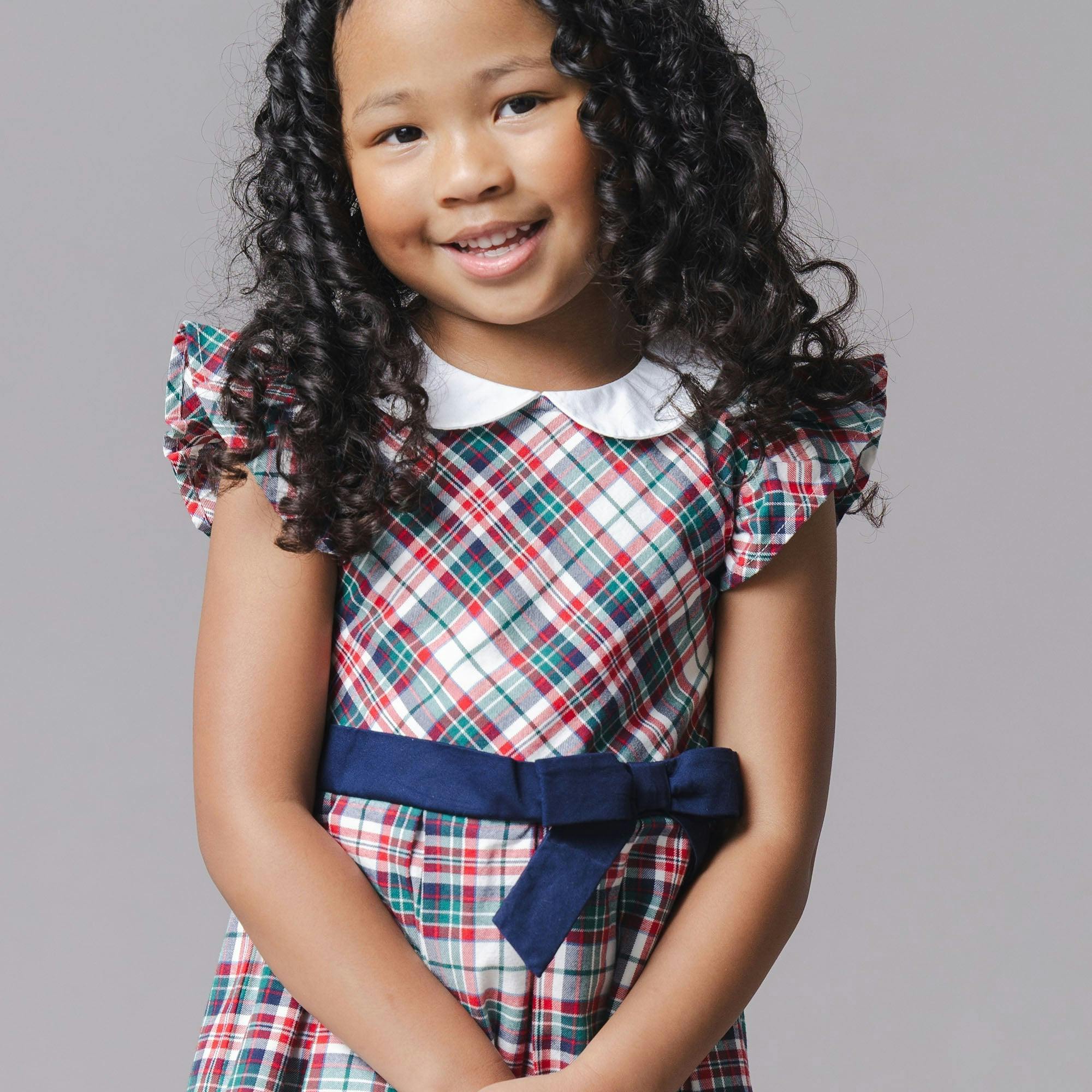 Organic Peter Pan Collar Party Dress