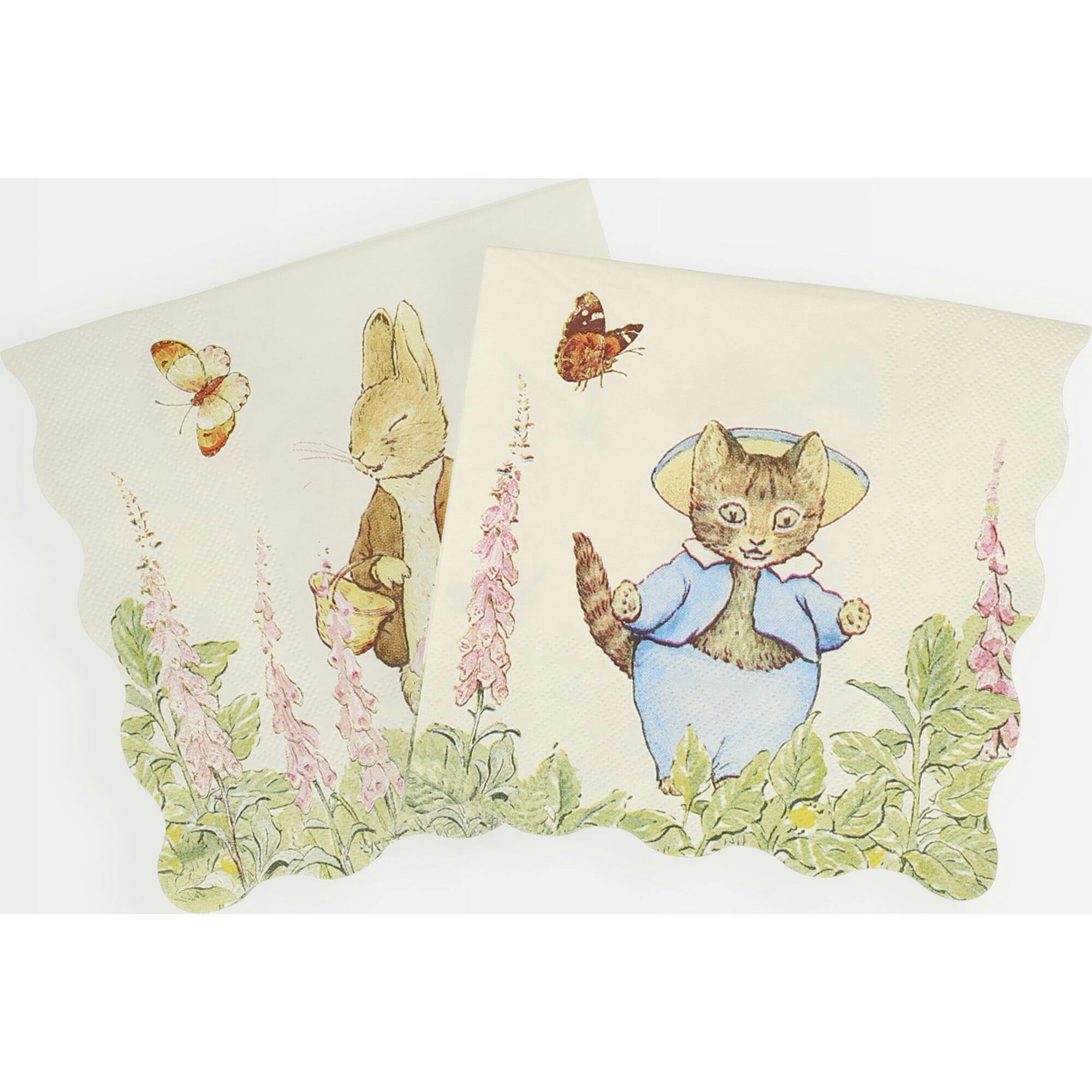 Peter Rabbit™ In The Garden Large Napkins